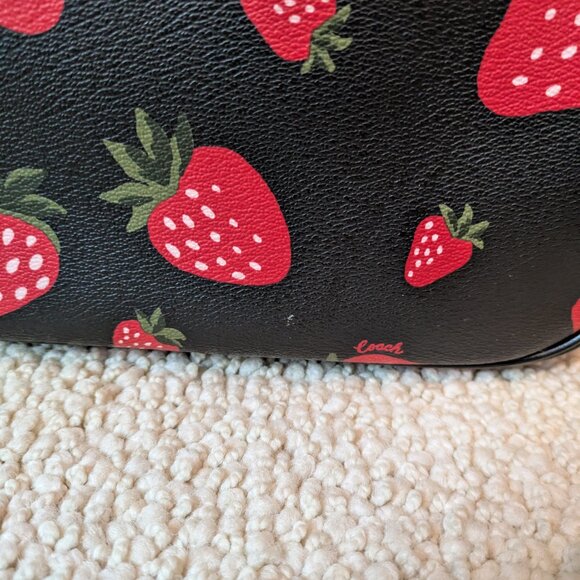 Strawberry Coach Jamie Camera Bag Crossbody - Picture 3 of 6